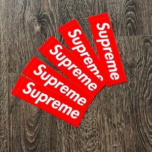 Supreme sticker pack (5)